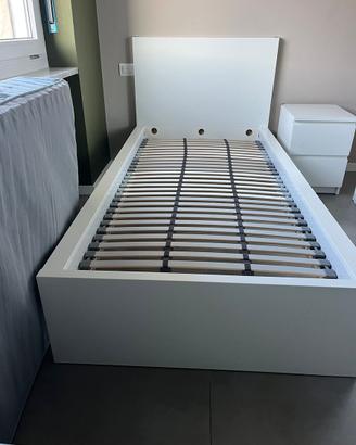 Letto ikea Malm con rete Lonset