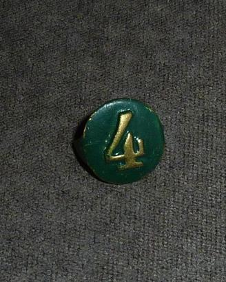 Alpini Pulce numero 4 fregio norvegese Esercito