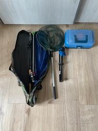 Set Completo Pesca Canna Camor+Mulinello+Accessori