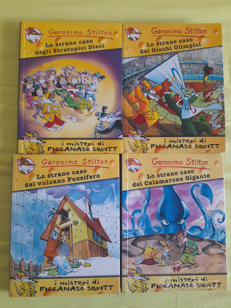 Geronimo Stilton I MISTERI DI FICCANASO SQUITT - Libri e Riviste