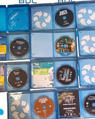 Film Blu-Ray 11 Titoli in Blocco con custodia