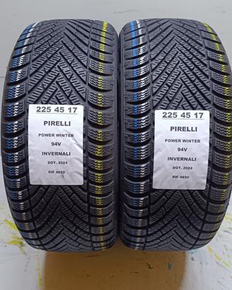 2 GOMME 225 45 17 PIRELLI INV RIF4850