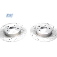 DISCHI FRENO FORATI E SCANALATI PER OPEL