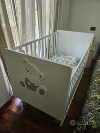 Lettino erbesi completo di materassino