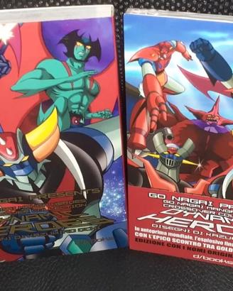 2 Fumetti manga robot Go Nagai Dynamic heroes 1,4