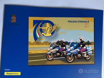 2017 Folder Filatelico Polizia Stradale
