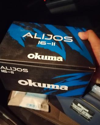 okuma Aljios 16II nuovo e scontrino di garanzia