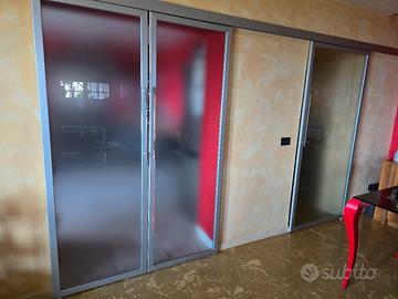 tre  porte scorrevole usati