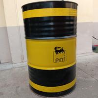 bidone metallo originale eni