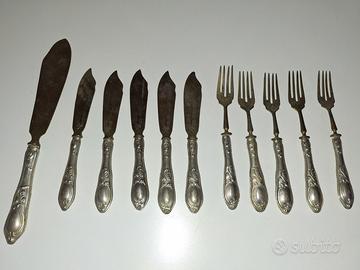 Posate vintage argento 800