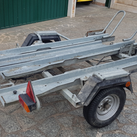 Carrello portamoto ellebi