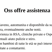 Oss da assistenza
