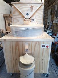 Mulino con macine in granito da 80 cm per castagne