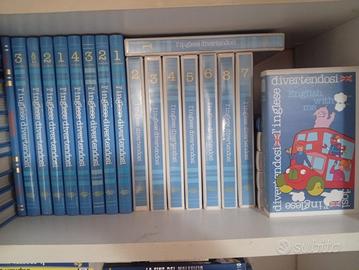 L’inglese Divertendosi volumi + Vhs