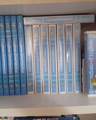 L’inglese Divertendosi volumi + Vhs