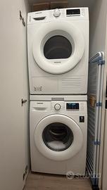 Colonna Samsung 7kg: Lavatrice + Asciugatrice