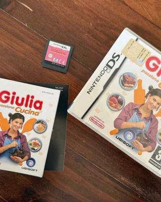 Gioco Nintendo DS "Giulia passione Cucina