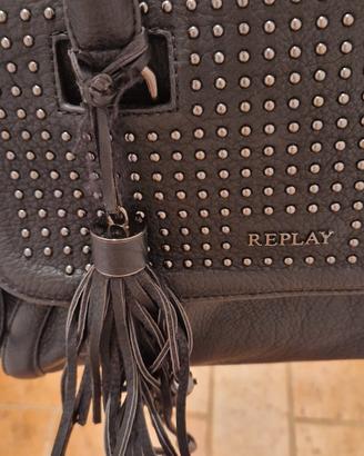 borsa replay donna nera