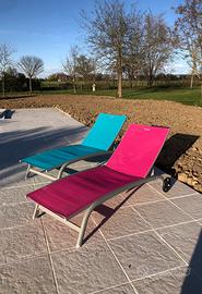 Coppia lettini prendisole