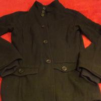 Cappotto invernale nero Tg S - NUOVO