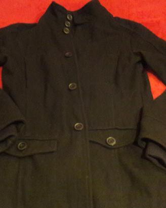 Cappotto invernale nero Tg S - NUOVO