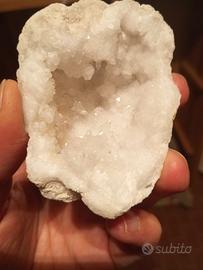 geode quarzo ialino