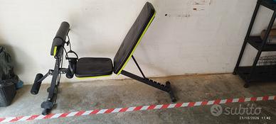 Panca per addominali, pettorali, dorsali