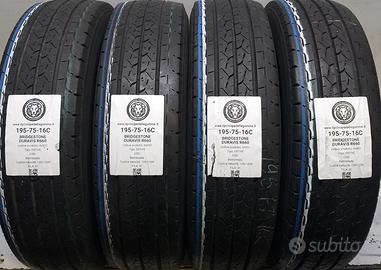 4 GOMME 195 75 16C BRIDGESTONE A64951