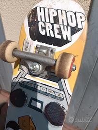 Skateboard + kit protezione