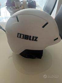 Casco da sci marca Bliz bianco