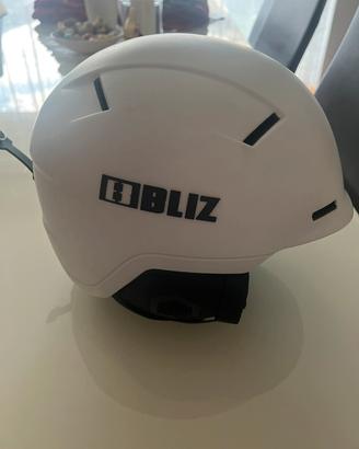 Casco da sci marca Bliz bianco