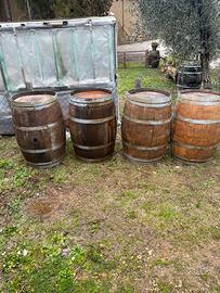 Barrique vino usate