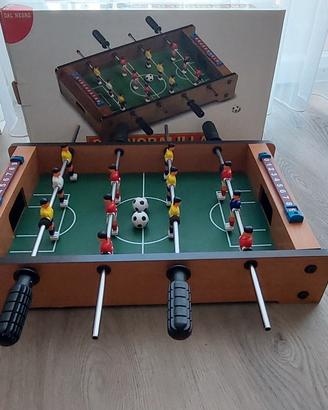 Calcetto biliardino in legno