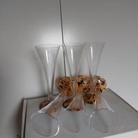 Carlo Meretti set bicchieri cristallo di Murano