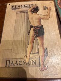 Locandina pubblicita plasmon prova di autore