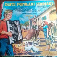Vinile canti popolari