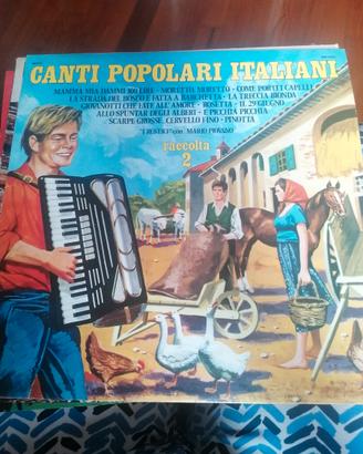 Vinile canti popolari