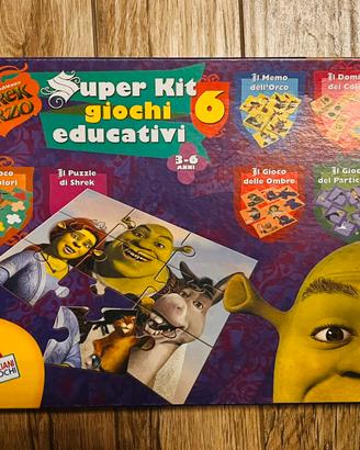 Kit di giochi educativi Shrek Terzo
