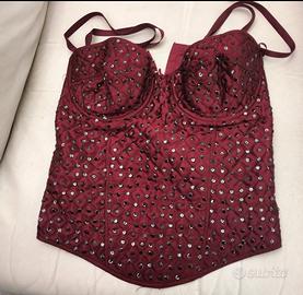 Corsetto con paillettes 