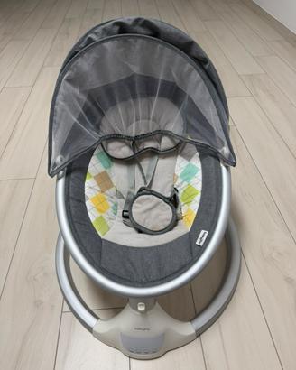 Sdraietta neonati elettrica dondolo 360