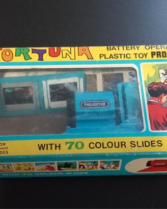 proiettore gioco vintage con diapositive