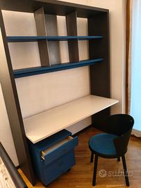 scrivania libreria T70 per cameretta