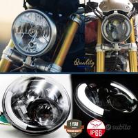FARO Tondo FULL LED Moto PER BMW R NineT 7 POLLICI