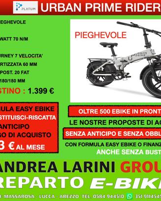 Ebike Fat Urban Prime Rider