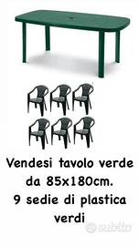 Tavolo + 9 sedie