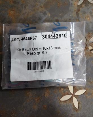 kit 6 rulli per Aprilia scarabeo 