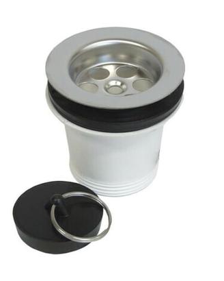 PILETTA MOPLEN S/TROPPO PIENO 1"1/2 X LAVELLO INOX