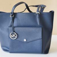 Borsa Michael Kors blu originale