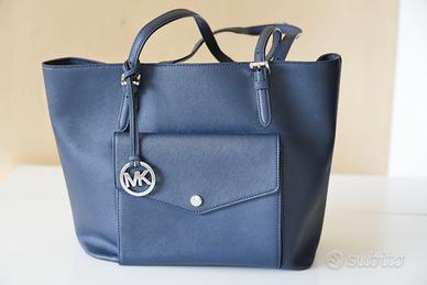 Borsa Michael Kors blu originale