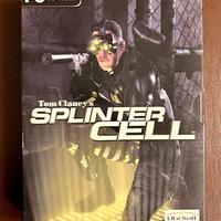 Gioco SPLINTER CELL boxato formato PC CD-ROM ITA